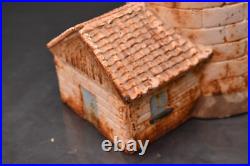 Vintage Cast Iron Lighthouse Door Stop 18 Candle Holder Lantern