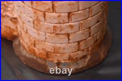 Vintage Cast Iron Lighthouse Door Stop 18 Candle Holder Lantern