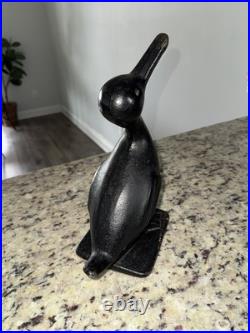 Vintage Cast Iron Metalcrafters Duck Door Stop Metal Crafters Antique