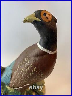 Vintage Cast Iron Pheasant Door Stop Bookend Like The Fred Everette Hubley Toy