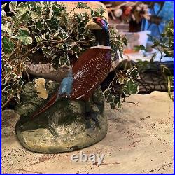 Vintage Cast Iron Pheasant Door Stop Bookend Like The Fred Everette Hubley Toy