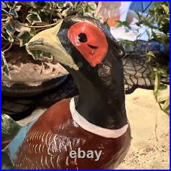 Vintage Cast Iron Pheasant Door Stop Bookend Like The Fred Everette Hubley Toy