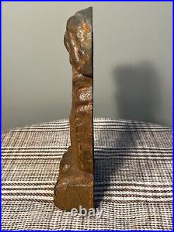 Vintage Cast Iron Squirrel 8 Doorstop