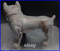 Vintage English Bulldog Cast Iron Doorstop P3