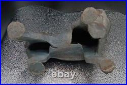 Vintage English Bulldog Cast Iron Doorstop P3