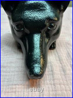 Vintage Fox Head Cast Iron Door Stop Vintage Fox Head Cast Iron Door Stop