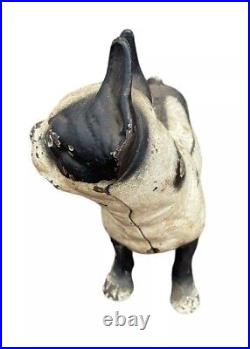 Vintage Hubley Cast Iron Boston Terrier Bull Dog Door Stop 10 1/4 X 9 1/2 Vintage Hubley Cast Iron Boston Terrier Bull Dog Door Stop 10 1/4 X 9 1/2