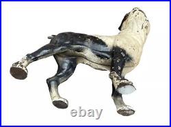 Vintage Hubley Cast Iron Boston Terrier Bull Dog Door Stop 10 1/4 X 9 1/2 Vintage Hubley Cast Iron Boston Terrier Bull Dog Door Stop 10 1/4 X 9 1/2