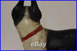 Vintage Hubley Cast Iron Boston Terrier Doorstop