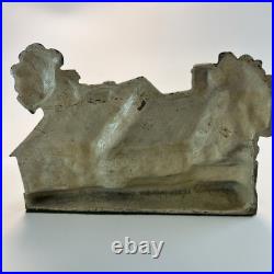 Vintage Hubley Cast Iron Doorstop Cottage