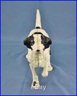 Vintage Hubley Cast Iron Hunting Pointer Retriever Dog Doorstop Statue