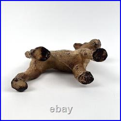 Vintage Hubley Cast Iron Wire Hair Fox Terrier Doorstop