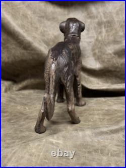 Vintage Hubley Pennsylvania Large Russian Wolfhound (borzoi) Doorstop/ornament