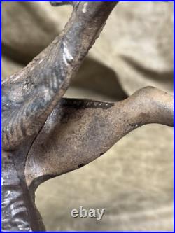 Vintage Hubley Pennsylvania Large Russian Wolfhound (borzoi) Doorstop/ornament