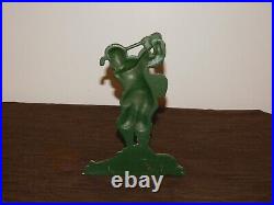 Vintage John Wright 9 3/4 High Old Man Golf Golfer Cast Iron Door Stop