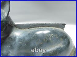 Vintage Resting Cat Boot Scraper Cast Iron Door Stop Vintage Resting Cat Boot Scraper Cast Iron Door Stop