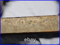 Vintage Rife-Loth Corp cast iron horse door stop. 1938 Waynesboro, VA