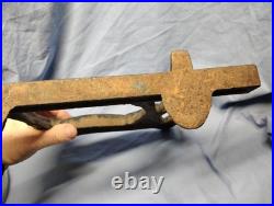 Vintage Rife-Loth Corp cast iron horse door stop. 1938 Waynesboro, VA