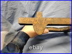 Vintage Rife-Loth Corp cast iron horse door stop. 1938 Waynesboro, VA