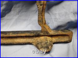 Vintage Rife-Loth Corp cast iron horse door stop. 1938 Waynesboro, VA