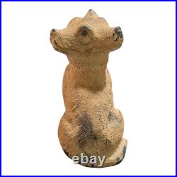 Vintage Weird Cast Iron Three-Headed Dog Statue. ULTRA RARE Vintage Weird Cast Iron Three-Headed Dog Statue. ULTRA RARE