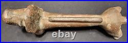Vintage antique Cast Iron DACHSHUND DOG Boot Scraper cleaner DOOR STOP