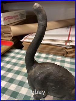 Vintage cast Iron Scaredy Cat Door Stop Vintage cast Iron Scaredy Cat Door Stop