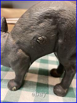 Vintage cast Iron Scaredy Cat Door Stop Vintage cast Iron Scaredy Cat Door Stop