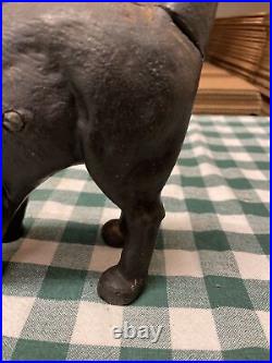 Vintage cast Iron Scaredy Cat Door Stop Vintage cast Iron Scaredy Cat Door Stop