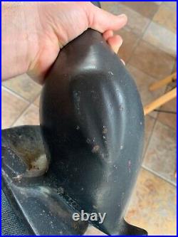 Virginia Metal Crafters Metalcrafters Cast Iron Mid Century Duck Goose Door Stop