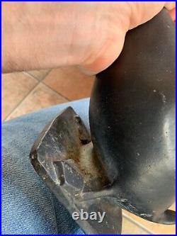 Virginia Metal Crafters Metalcrafters Cast Iron Mid Century Duck Goose Door Stop