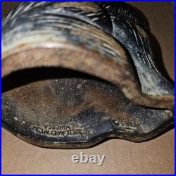 Virginia Metalcrafters 1994 Cast Iron Rabbit Bunny Doorstop