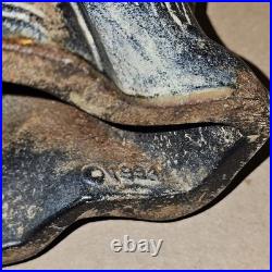 Virginia Metalcrafters 1994 Cast Iron Rabbit Bunny Doorstop