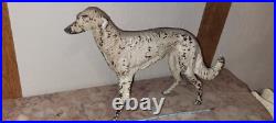 Vtg Cast Iron Wolfhound Door Stop Original Nice Old Example SHIPPING INCLUDED Vtg Cast Iron Wolfhound Door Stop Original Nice Old Example SHIPPING INCLUDED