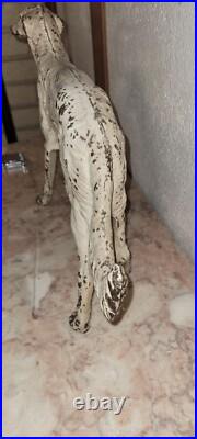Vtg Cast Iron Wolfhound Door Stop Original Nice Old Example SHIPPING INCLUDED Vtg Cast Iron Wolfhound Door Stop Original Nice Old Example SHIPPING INCLUDED