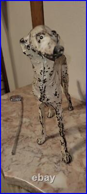 Vtg Cast Iron Wolfhound Door Stop Original Nice Old Example SHIPPING INCLUDED Vtg Cast Iron Wolfhound Door Stop Original Nice Old Example SHIPPING INCLUDED