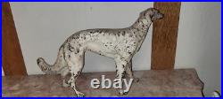 Vtg Cast Iron Wolfhound Door Stop Original Nice Old Example SHIPPING INCLUDED Vtg Cast Iron Wolfhound Door Stop Original Nice Old Example SHIPPING INCLUDED