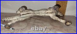 Vtg Cast Iron Wolfhound Door Stop Original Nice Old Example SHIPPING INCLUDED Vtg Cast Iron Wolfhound Door Stop Original Nice Old Example SHIPPING INCLUDED
