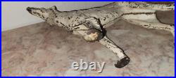 Vtg Cast Iron Wolfhound Door Stop Original Nice Old Example SHIPPING INCLUDED Vtg Cast Iron Wolfhound Door Stop Original Nice Old Example SHIPPING INCLUDED