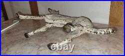 Vtg Cast Iron Wolfhound Door Stop Original Nice Old Example SHIPPING INCLUDED Vtg Cast Iron Wolfhound Door Stop Original Nice Old Example SHIPPING INCLUDED